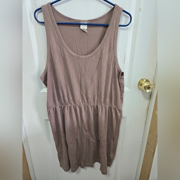 H&M brown basics dress size XL - Picture 1 of 5